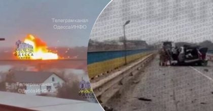 Потужний вибух просто на мосту, є загибла, поранені діти: росіяни атакували Одеську область