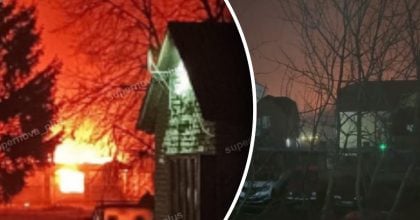 Вибухи, тривала детонація і спалахи в небі: РФ потужно атакували безпілотники