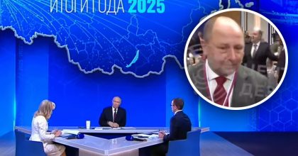 Під час "прямої лінії" з Путіним на російському ТБ показали двійника - ЦПД