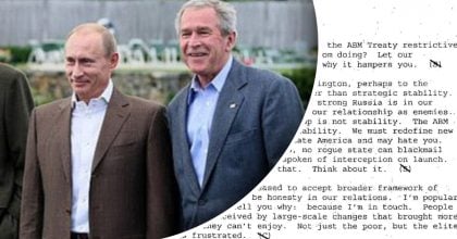 В США рассекретили разговоры Путина с Бушем об Украине: что в стенограмме