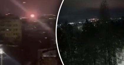 В небі червоні спалахи, а тисячі росіян без світла: дрони потужно атакували РФ