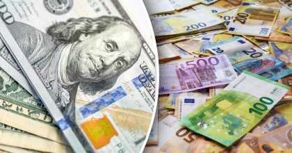 Доллар и евро резко подешевели в начале года: новый курс валют на 1 января