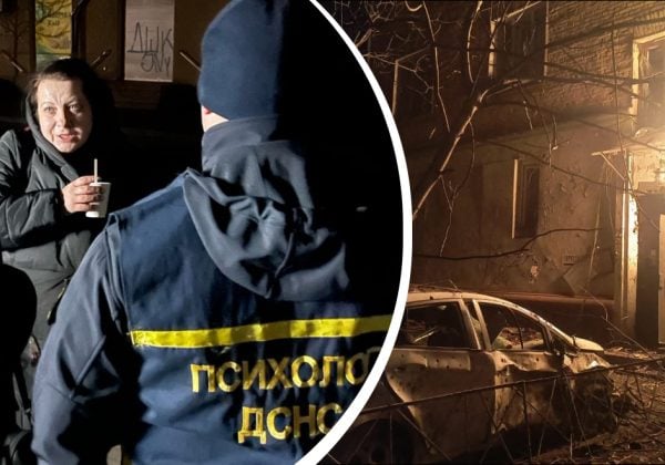 "Шахед" упал возле жилого дома в Чернигове: загорелся газопровод