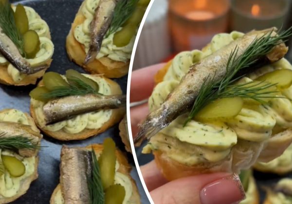 Самая вкусная закуска на Новый год: интересный рецепт бутербродов со шпротами