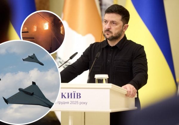 Майже 500 дронів та 40 ракет: Зеленський зробив заяву на тлі удару по Україні