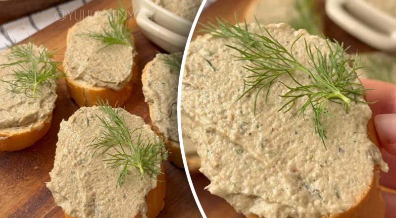 Божественная намазка на хлеб из простых ингредиентов: готовится 2 минуты