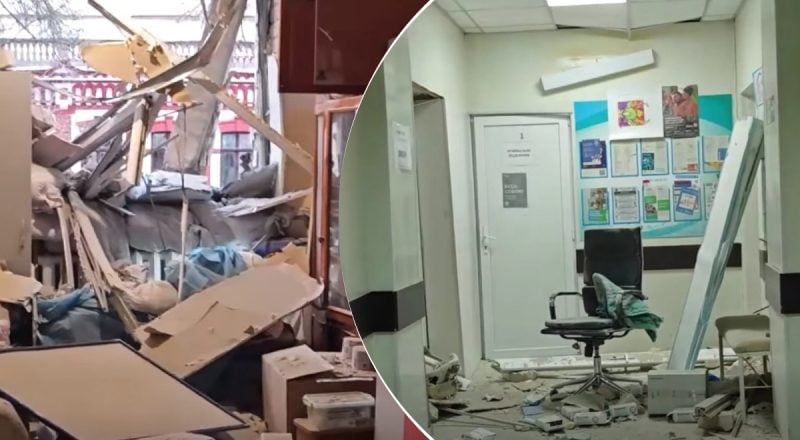 В Херсоне россияне обстреляли перинатальный центр, когда врачи принимали роды