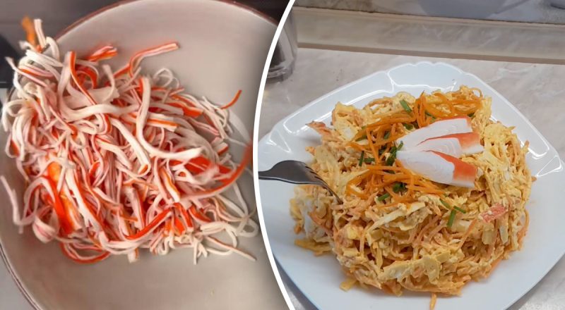 Чотири продукти і святкова страва на столі: рецепт бюджетного салату на Новий рік