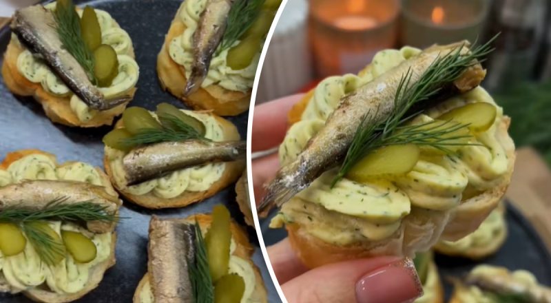 Найсмачніша закуска на Новий рік: цікавий рецепт бутербродів зі шпротами