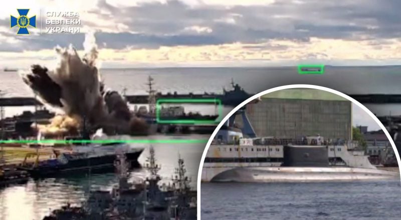"Опасности они не чувствовали": в ВМС раскрыли, как удалось взорвать субмарину РФ