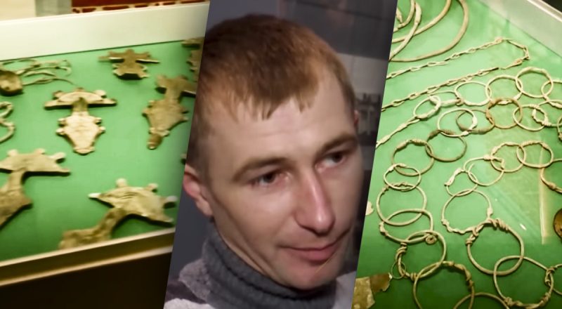 "Кричал на весь лес": мужчина в Украине нашел 1500-летний клад, что там было