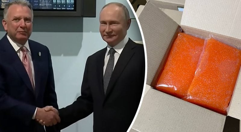 Кремль перешел к гастродипломатии: Уиткофф передал Трампу ящик красной икры из РФ