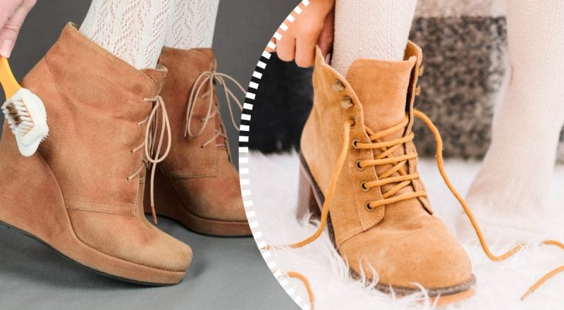 Как спасти замшевую обувь от соли: простой домашний метод, который действительно работает