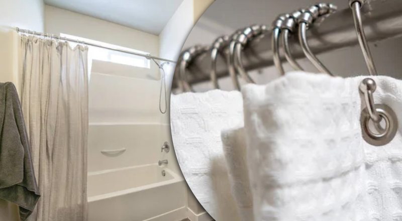 Как легко очистить шторку для ванной от налета и плесени: проверенный метод