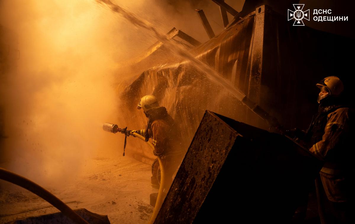 Наслідки удару по Одеській області