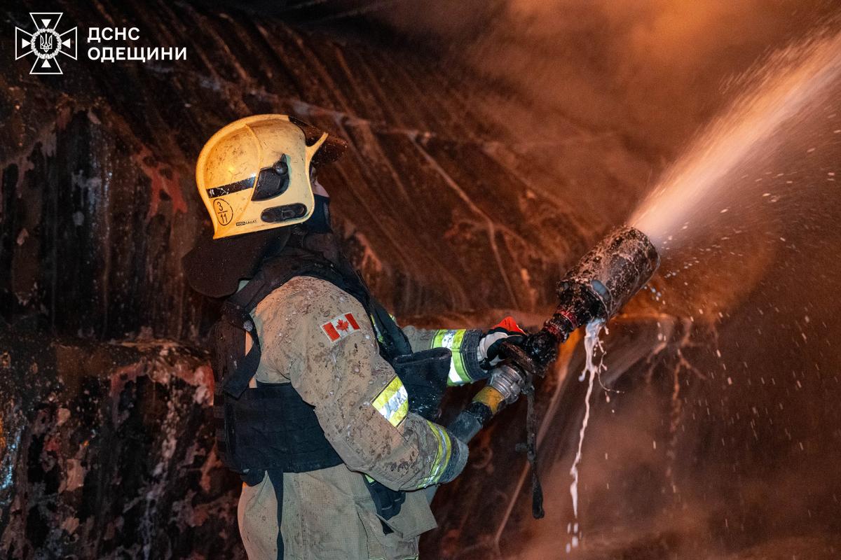 Наслідки удару по Одеській області