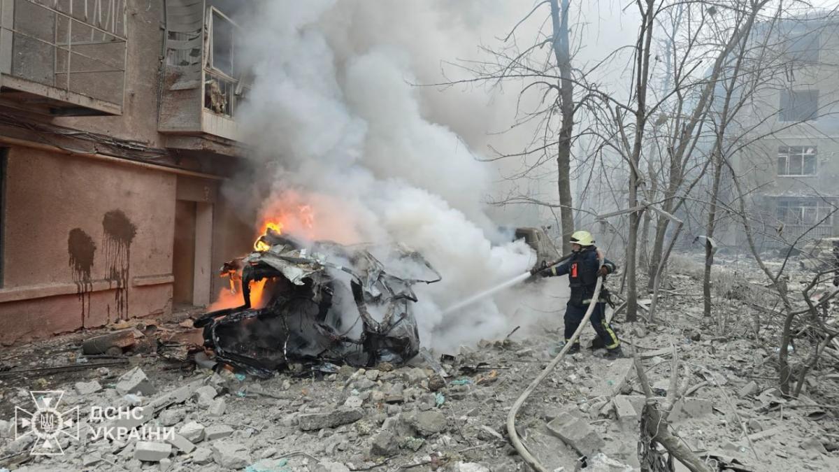 Наслідки удару РФ по Харкову 2 січня