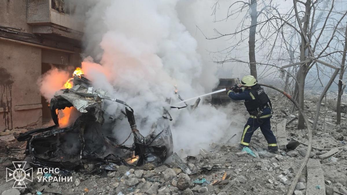 Наслідки удару РФ по Харкову 2 січня