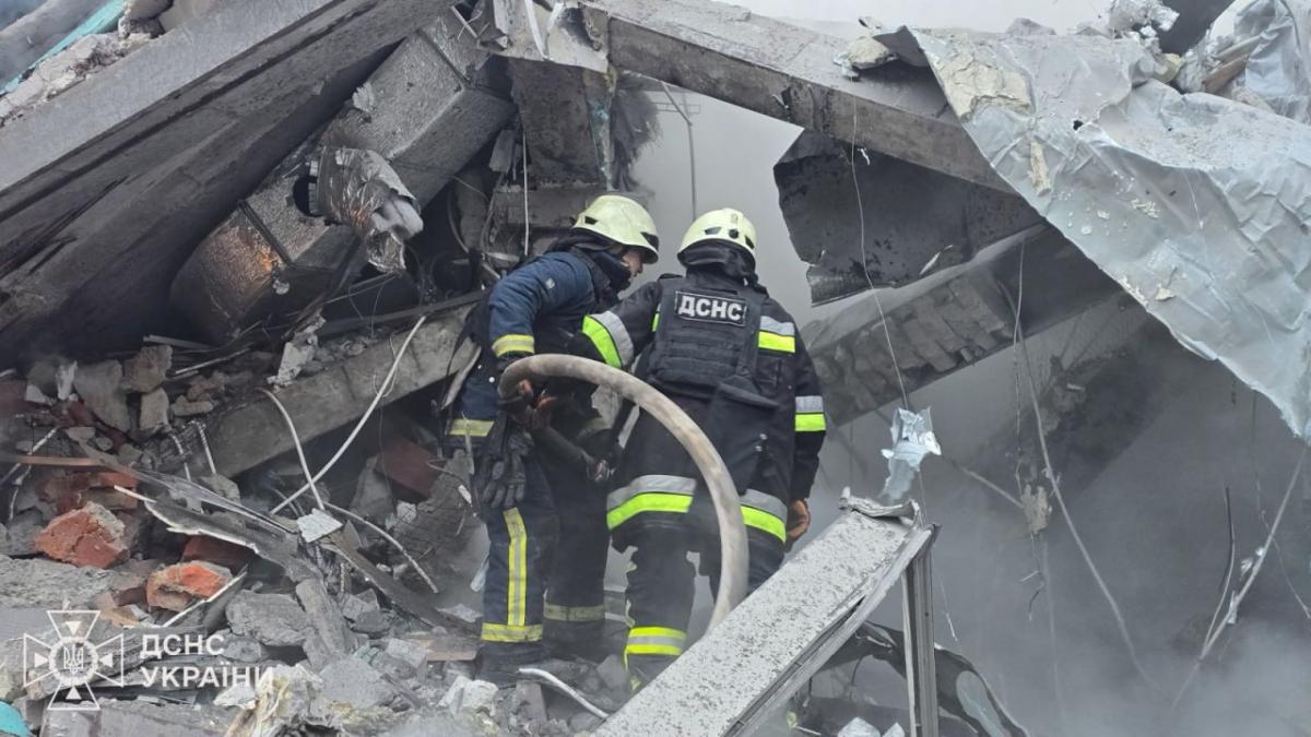 Наслідки удару РФ по Харкову 2 січня