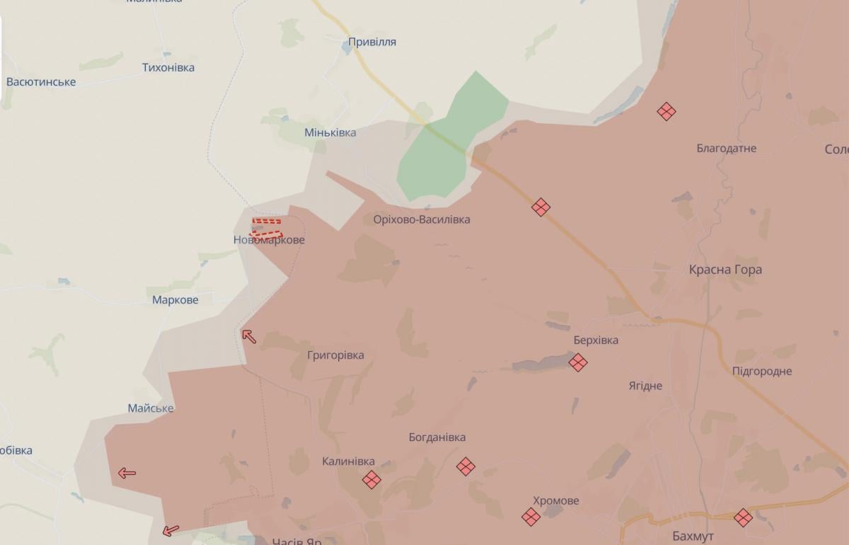 Новомарково на карте 