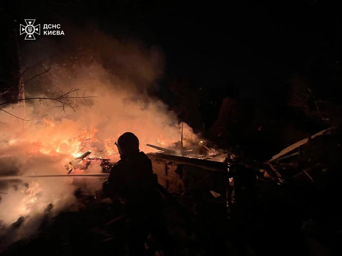 Атака на Киев 9 января 2026