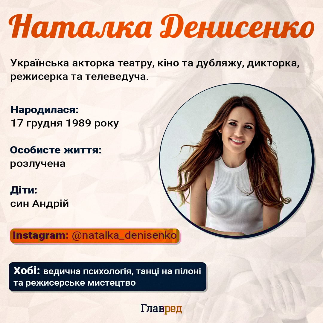 Наталка Денисенко Наталка Денисенко