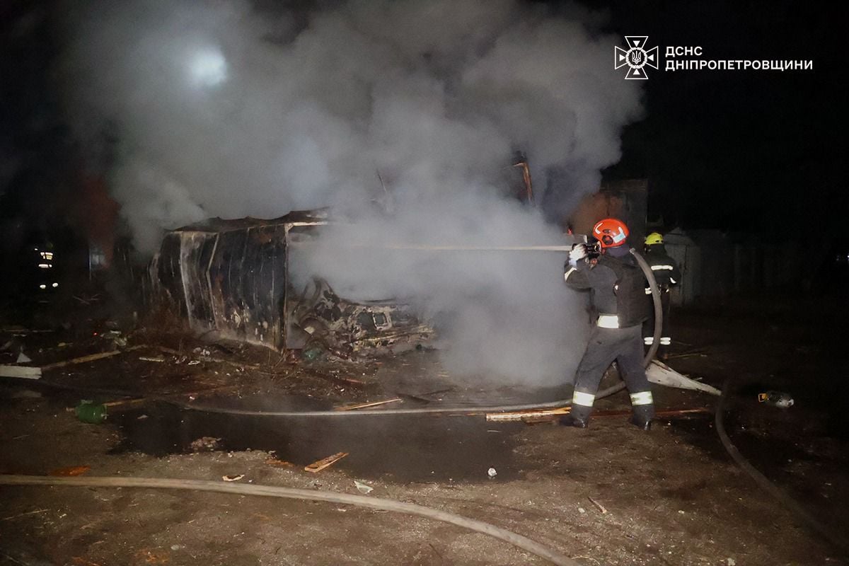 Наслідки атаки РФ на Дніпропетровщину 10 січня Наслідки атаки РФ на Дніпропетровщину 10 січня