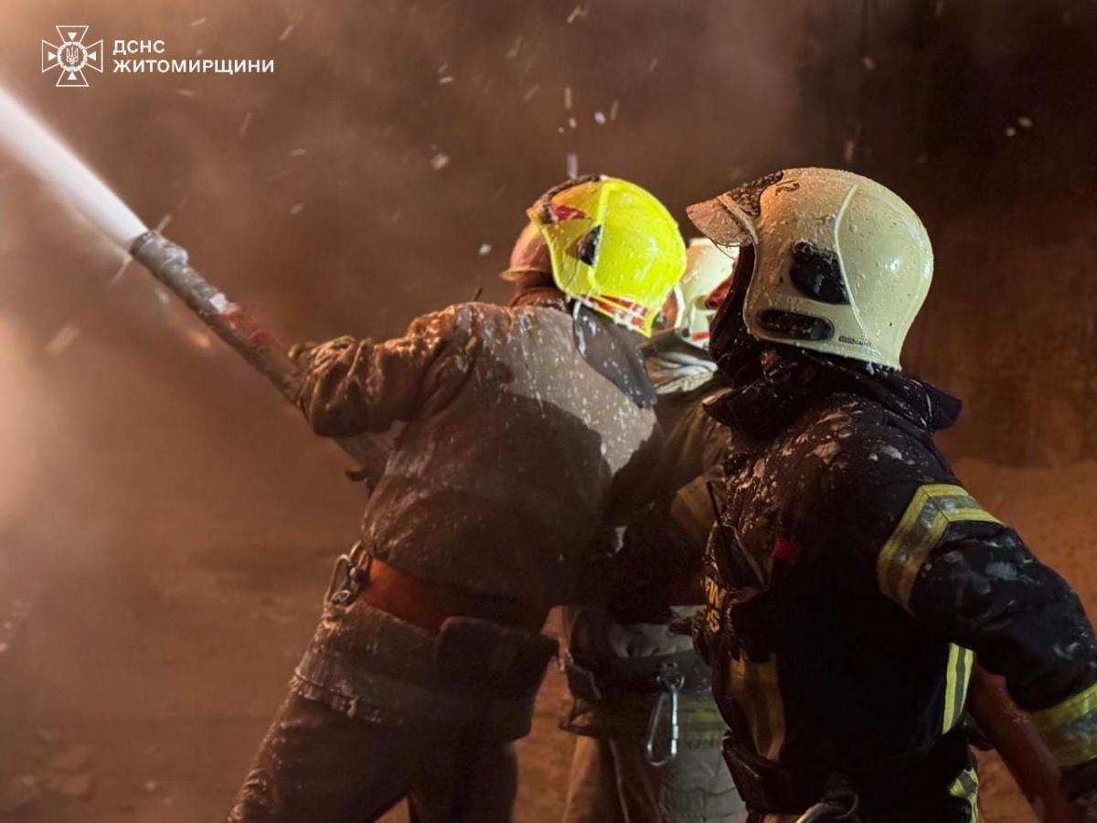 Удар по Житомирской области 11 января Удар по Житомирской области 11 января