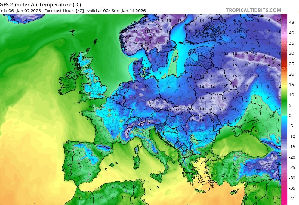 Мороз атакує Черкащину: українців попередили про значне зниження температури