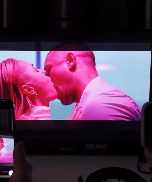 Тарас Цимбалюк і Анастасія Цимбалару - поцілунок