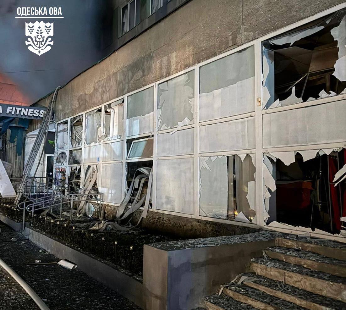 Последствия атаки РФ на Одесскую область 13 января