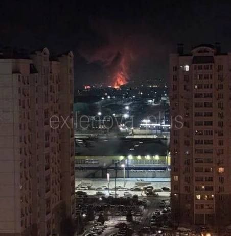 В Ростове-на-Дону пожар 