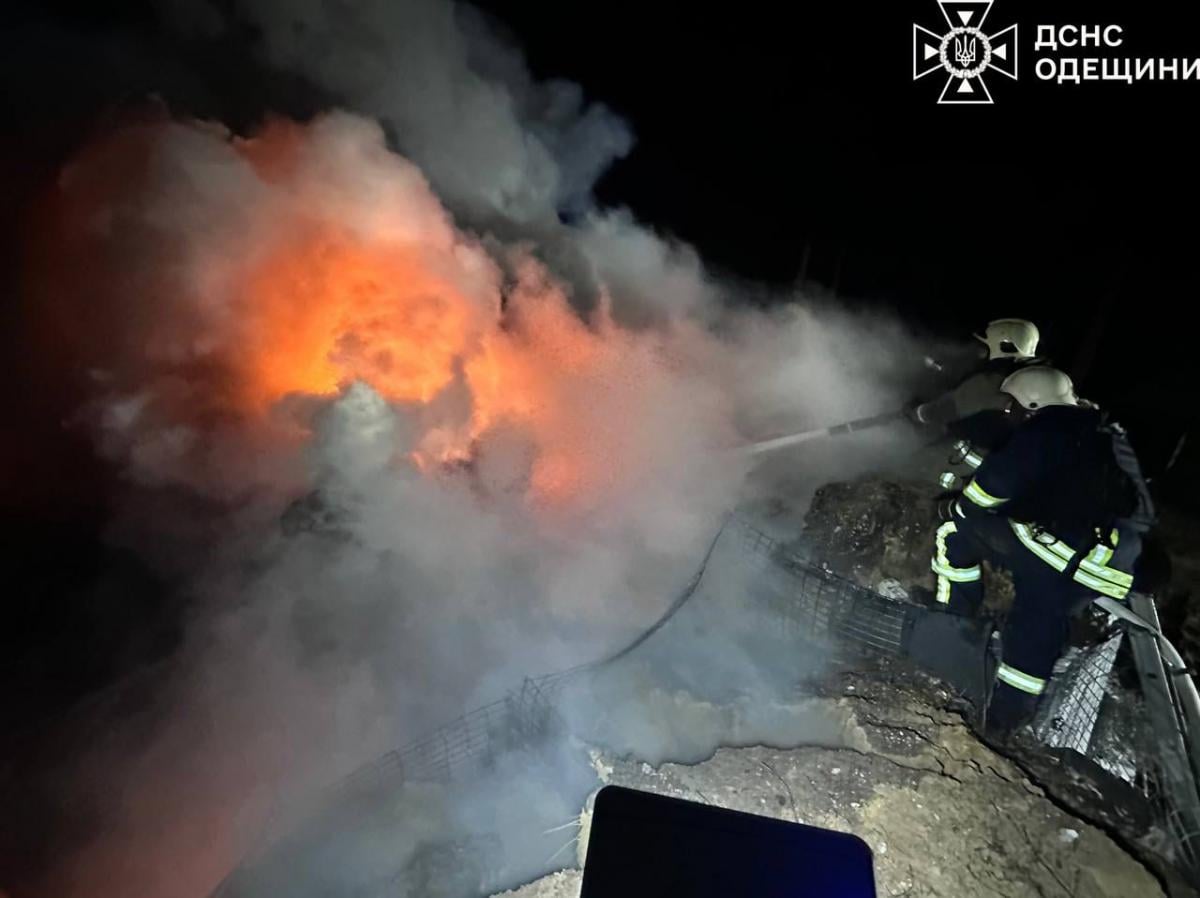 Удар по Одеській області 17 січня