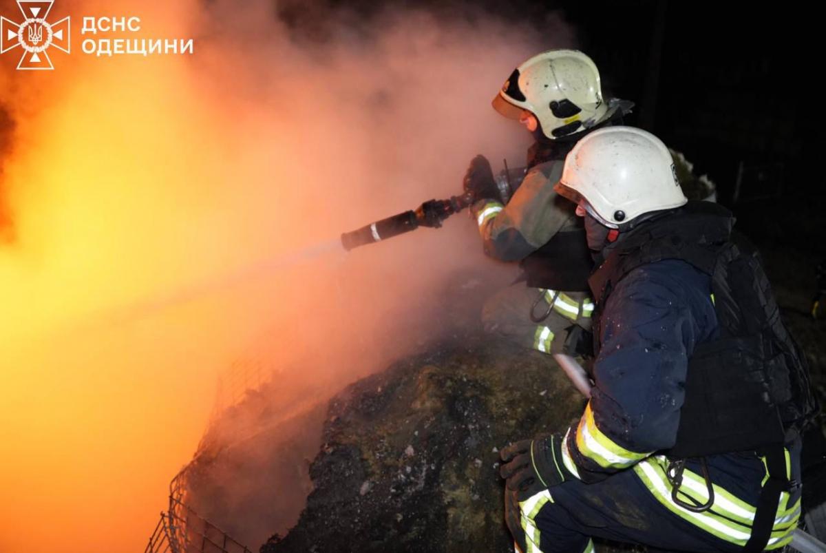 Удар по Одеській області 17 січня