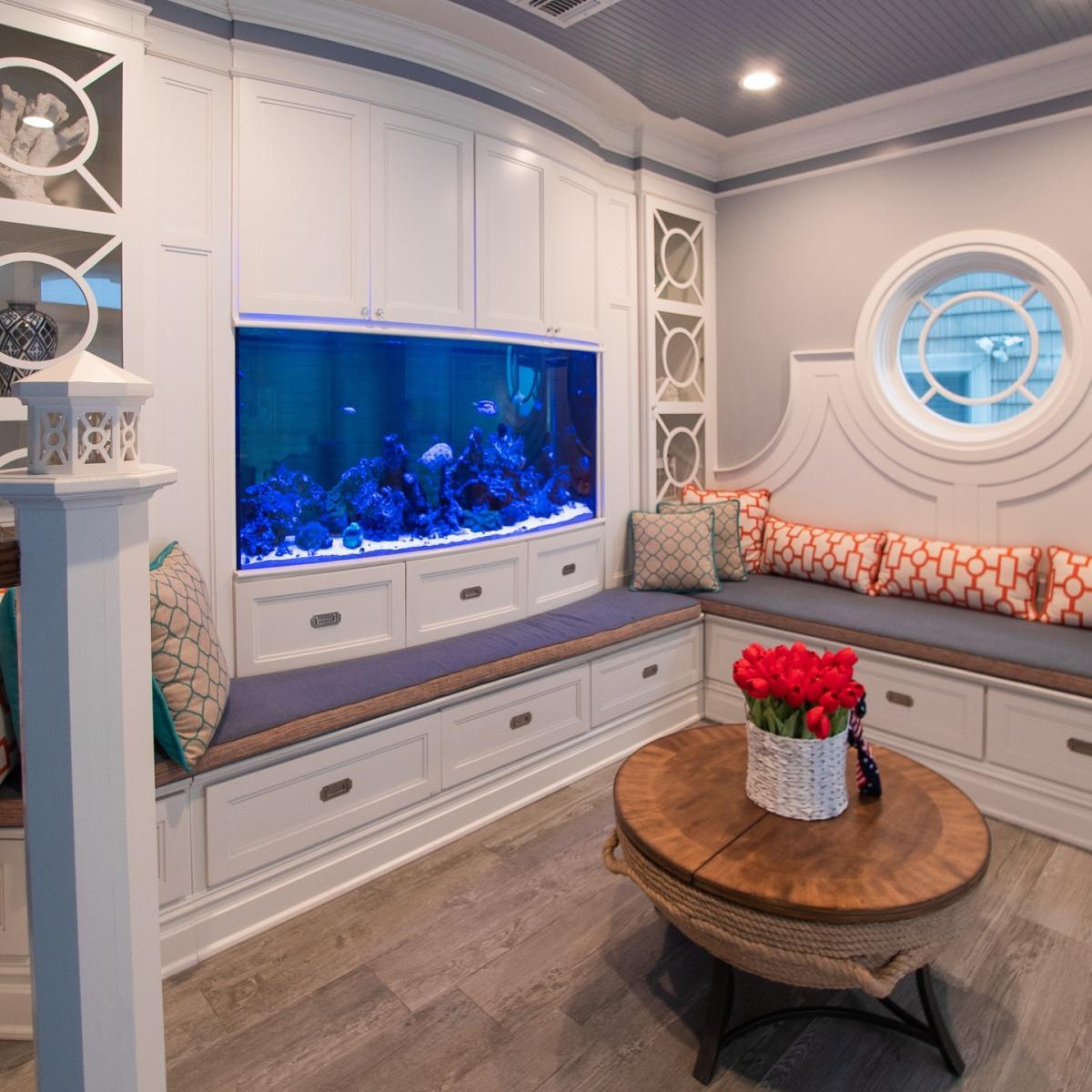 Где в доме следует размещать аквариумы