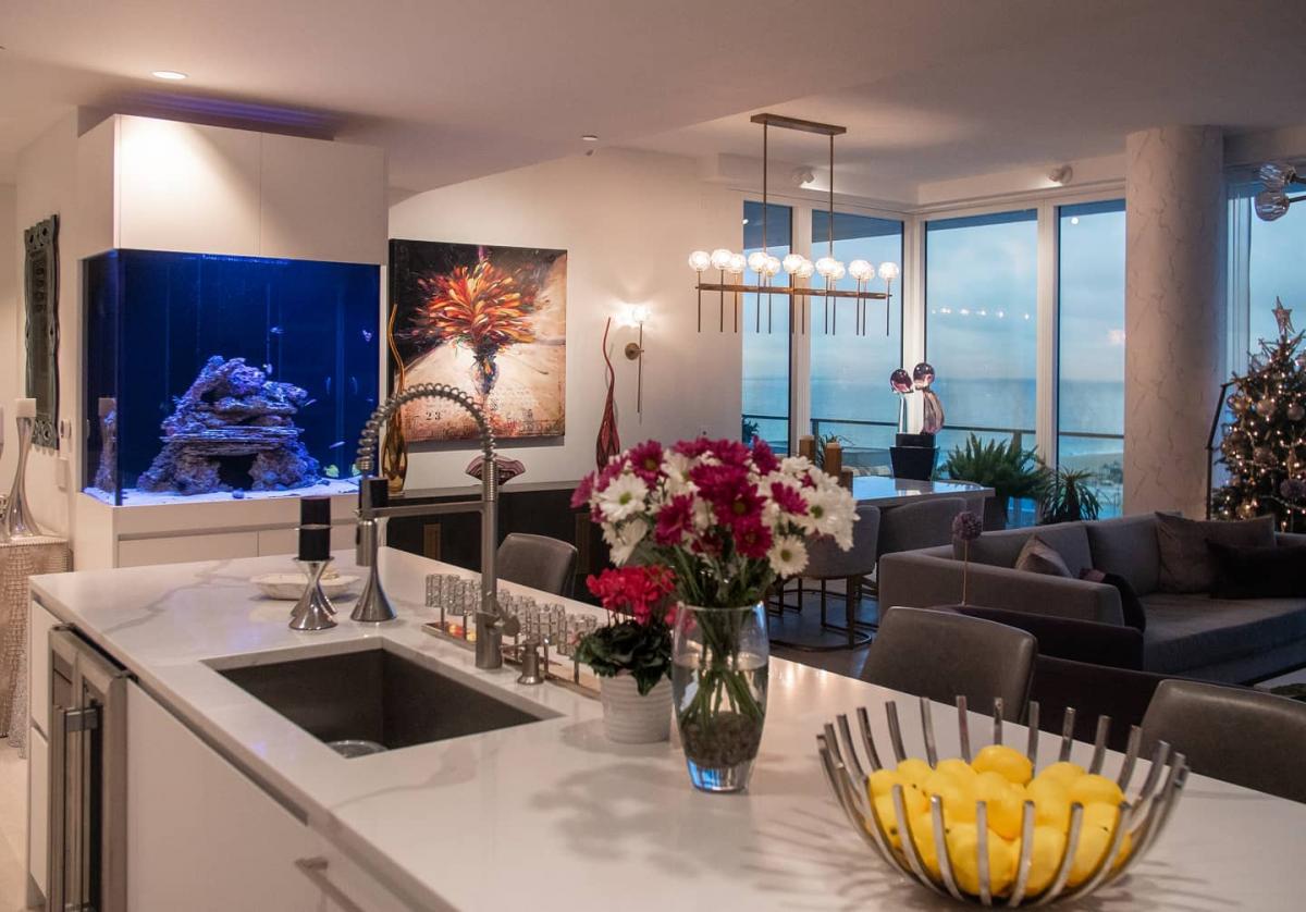 Где в доме следует размещать аквариумы