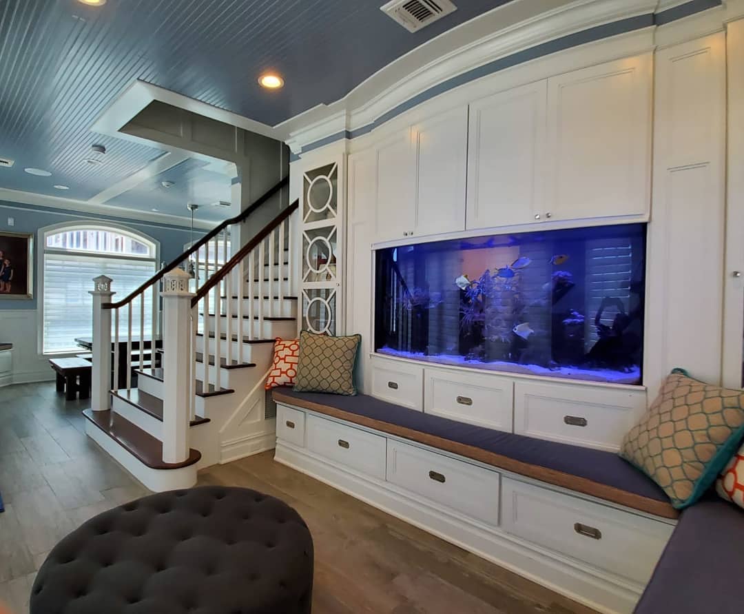 Где в доме следует размещать аквариумы