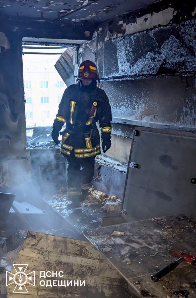 Удар РФ по Одеській області 20 січня