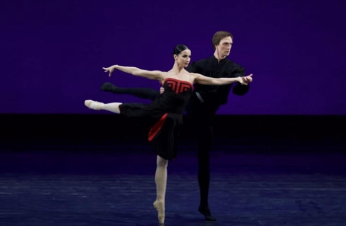 Мацак и Кривоконь выступили в балете россиянина 