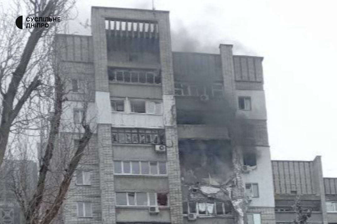 Удар по Днепру 22 января Удар по Днепру 22 января