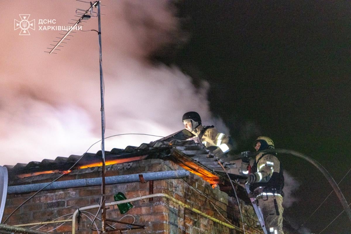 Последствия атаки на Харьков 24 января