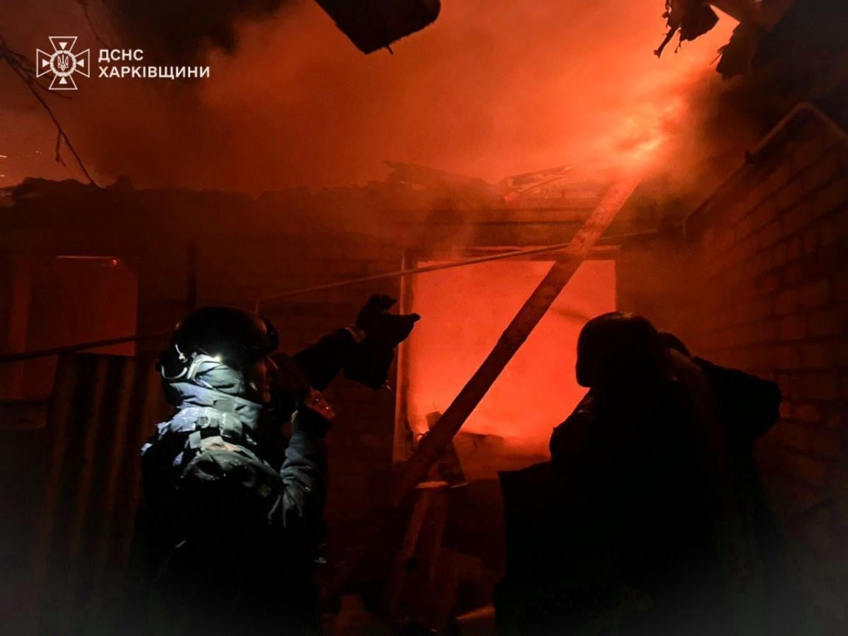 Удар по Харківщині 25 січня