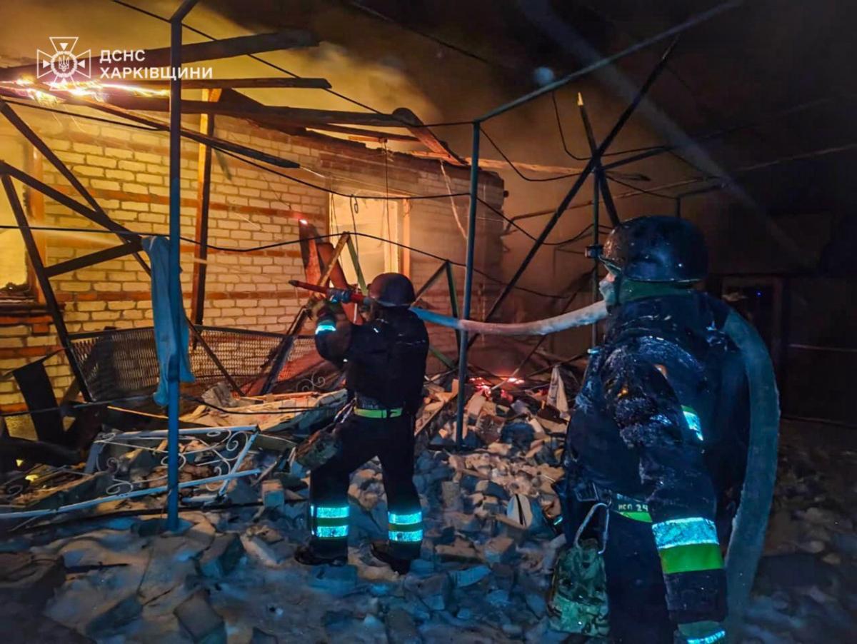 Удар по Харківщині 25 січня