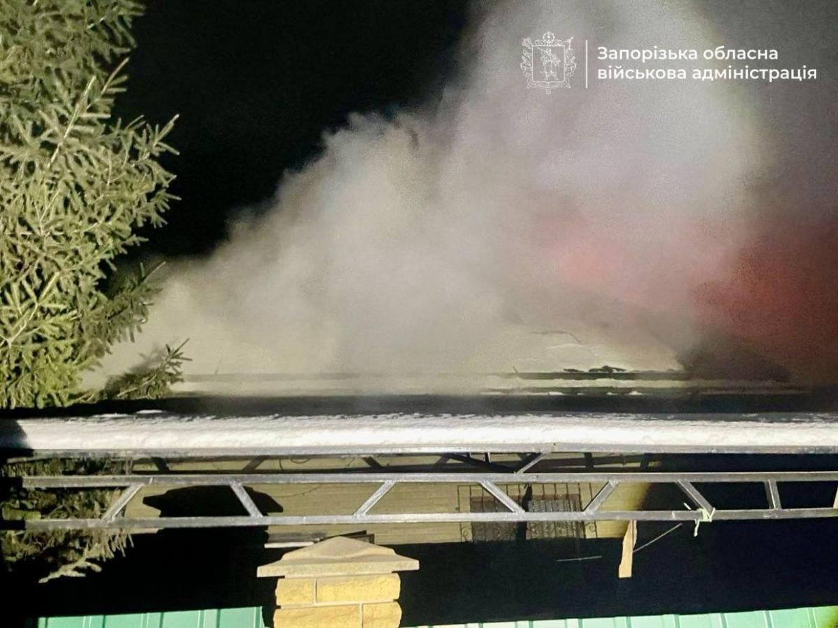 Атака на Запорожье 