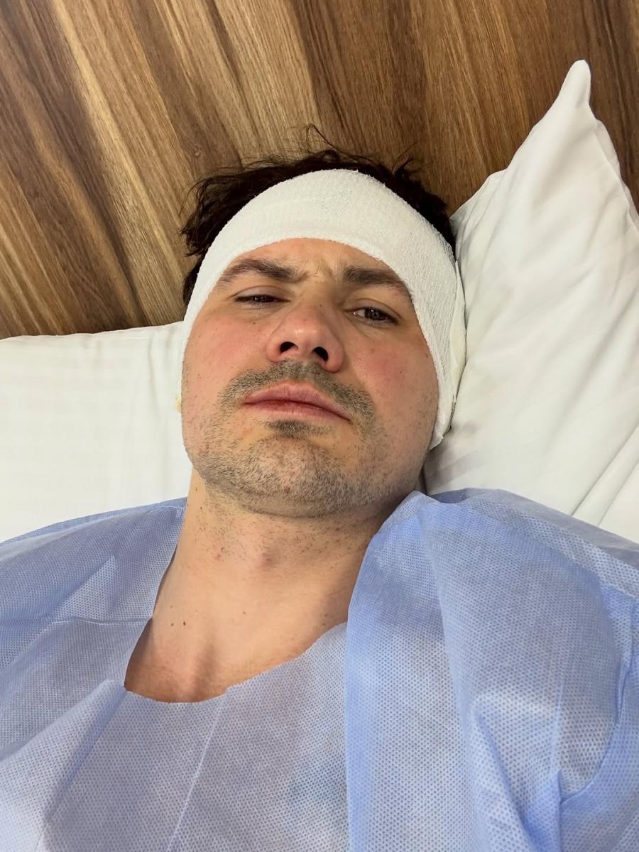 Женя Кот после операции