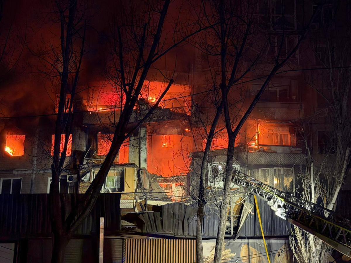 Последствия атаки на Одессу 27 января 2026 Последствия атаки на Одессу 27 января 2026