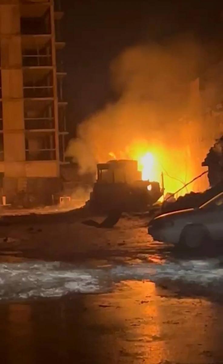 Последствия атаки на Одессу 27 января 2026 Последствия атаки на Одессу 27 января 2026