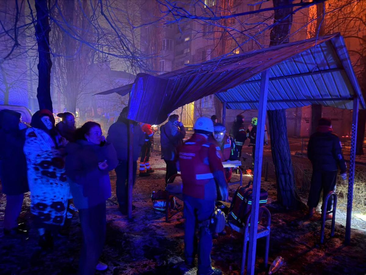 Последствия атаки на Одессу 27 января 2026 Последствия атаки на Одессу 27 января 2026