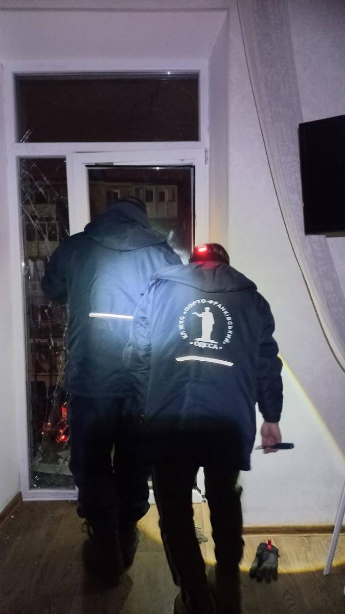 Последствия атаки на Одессу 27 января 2026 Последствия атаки на Одессу 27 января 2026