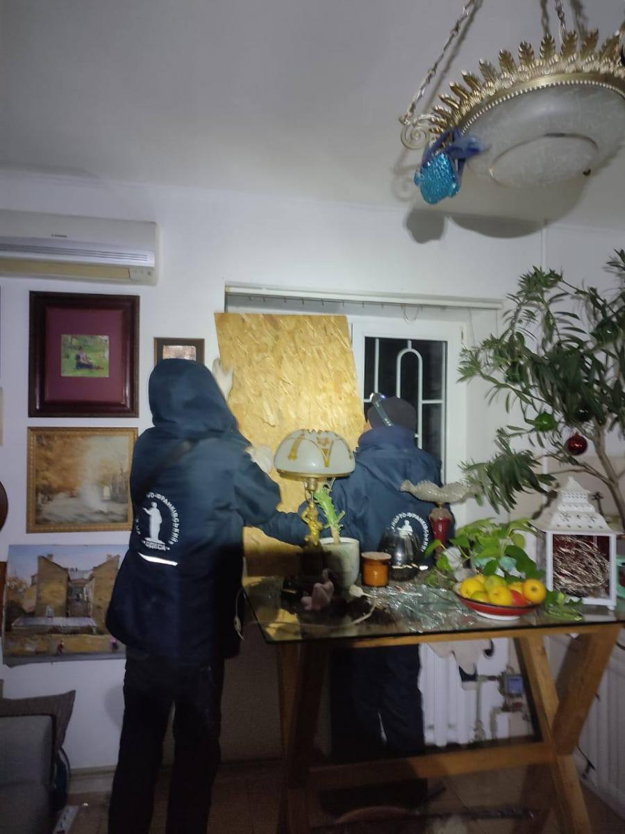 Последствия атаки на Одессу 27 января 2026 Последствия атаки на Одессу 27 января 2026